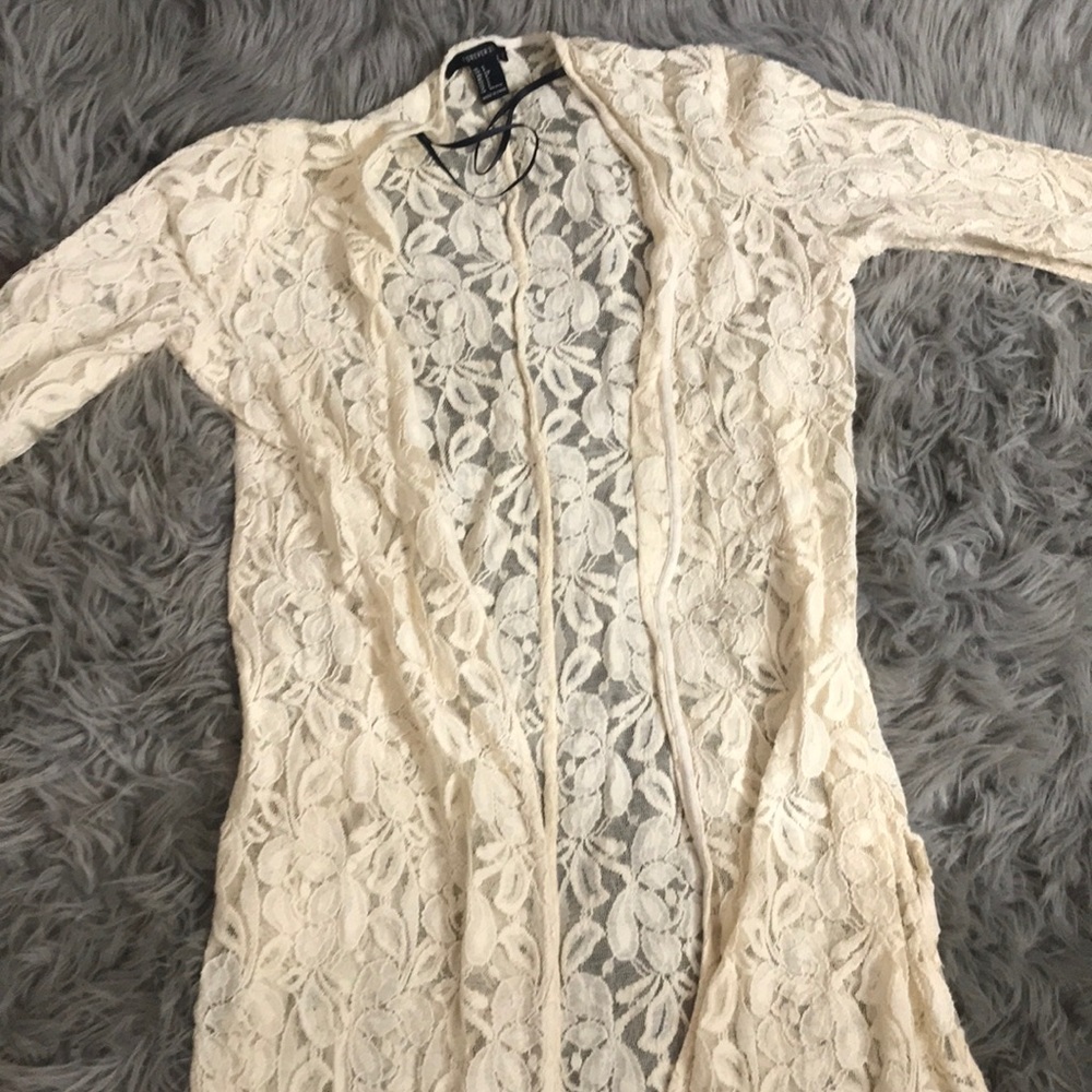 Lace cardigan